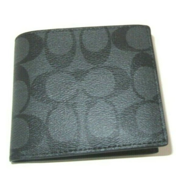 COPY - Coach f75083 Id Billfold Wallet NWT PRICE FIRM - Picture 1 of 5